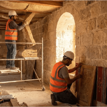 ترميم المباني الأثرية والمناطق التاريخية