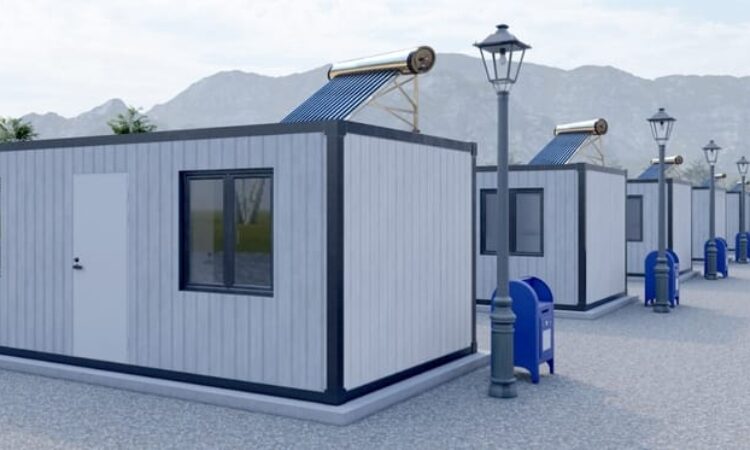 بناء وتجهيز عدد كبير من البيوت والكرفانات المتنقلة للشركات الإنشائية بمشروع نيوم ومدينة الرياض