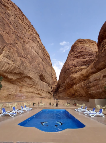 بناء وتجهيز منتجع سيدونا السياحي ( 1)  بمدينة العلا